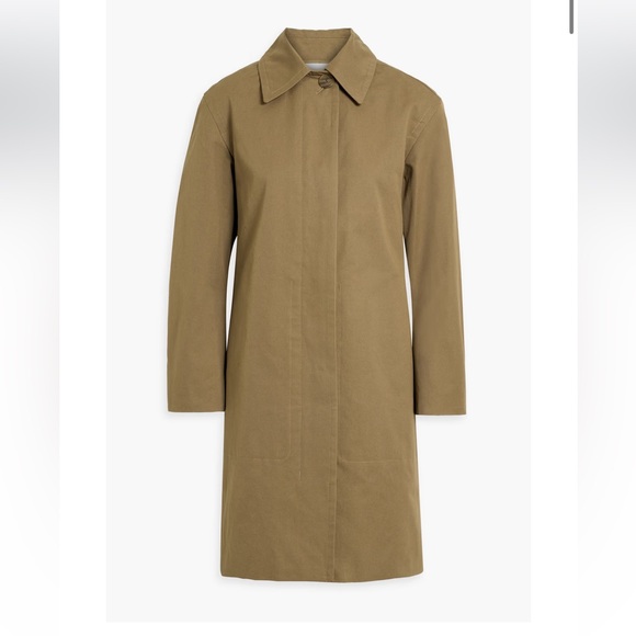VINCE CANVAS TRENCH COAT